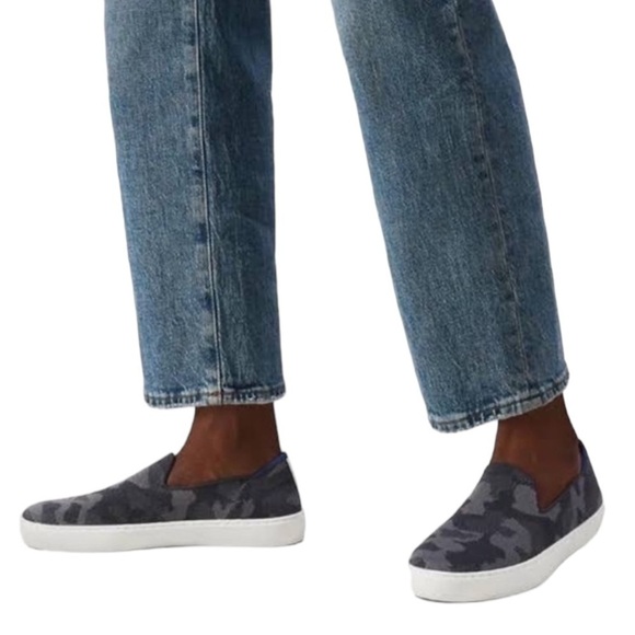 Rothy’s The Original Slip On Sneaker in Grey Camo 8.5 - Picture 1 of 10
